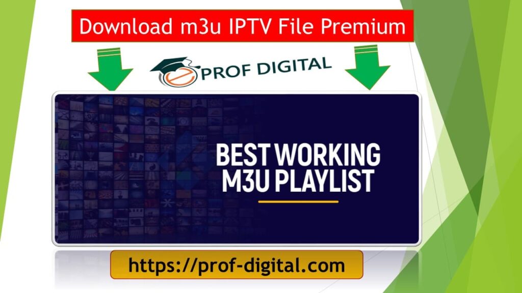 Download m3u IPTV File Premium 